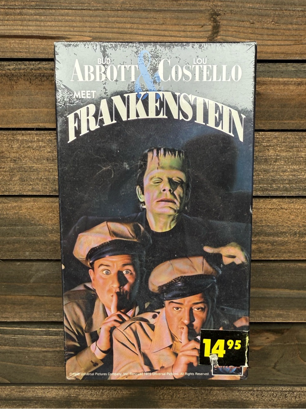 Abbott and Costello Meet Frankenstein VHS 1991 MCA New And Sealed
